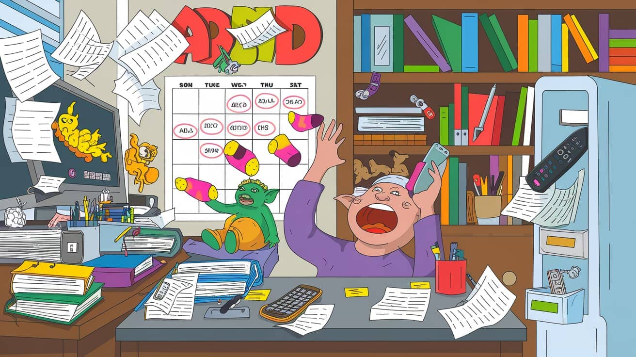 The Darker Side of ADHD- A Humorous Glimpse